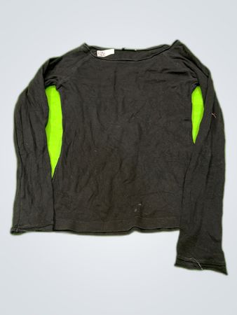 Pinkie Black Long Sleeve T-Shirt