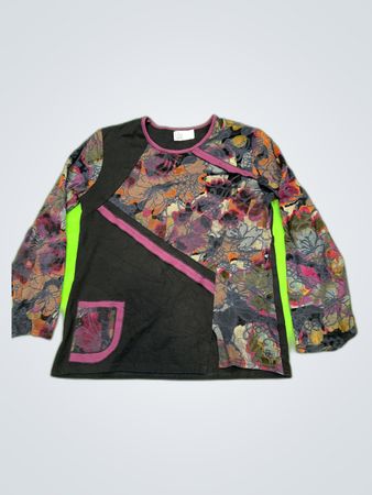 Printed Floral Long Sleeve Blouse