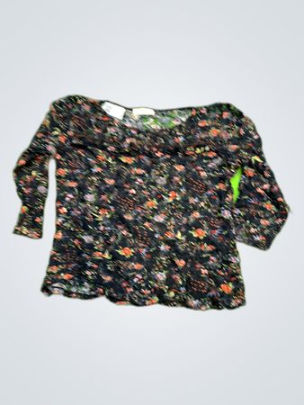 Cache Printed Floral Blouse