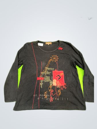 Bagoraaz Long Sleeve Printed T-Shirt