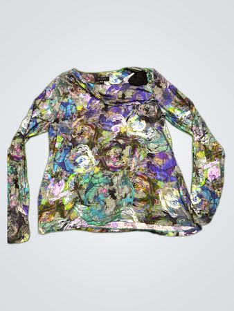 Long Sleeve Floral Blouse