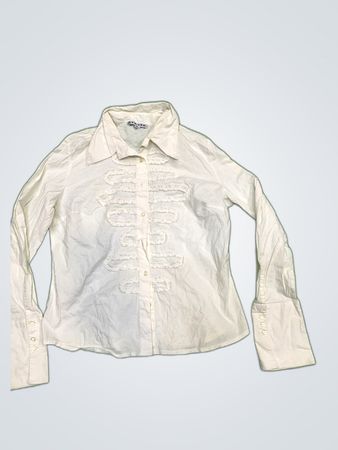 White Long Sleeve Button Down Shirt