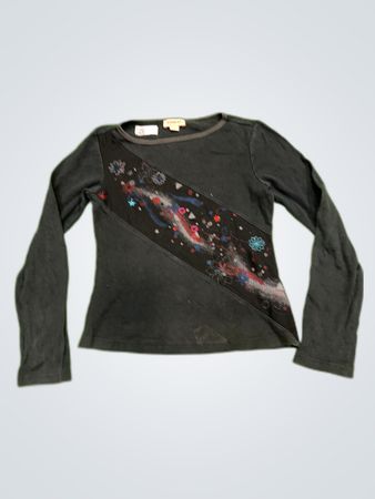 Ernest Printed Long-Sleeve Top
