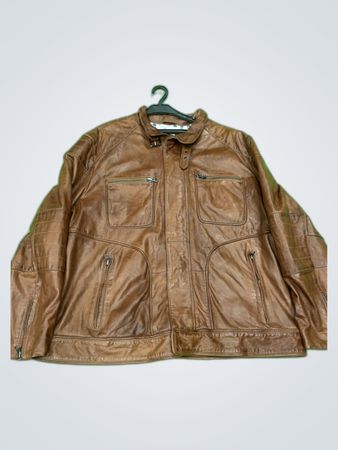 Unbranded Brown Leather Jacket