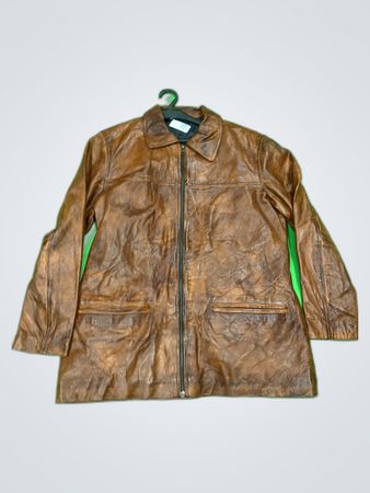Unbranded Brown Leather Jacket