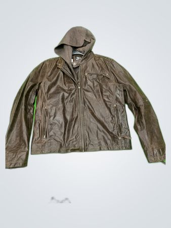 Gipsy Leather Hooded Jacket