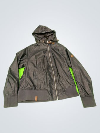 Gina Black Hooded Jacket