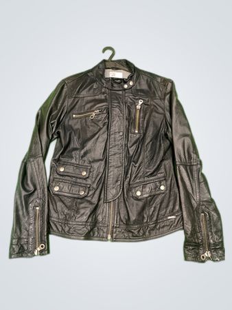 Zara Leather Biker Jacket