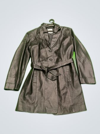 Vera Pelle Leather Coat