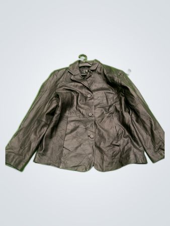 NorthCrest Black Leather Jacket