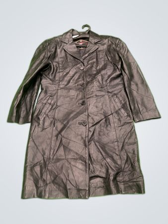 Leather Trench Coat