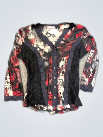 Kathmai Printed Long Sleeve Blouse