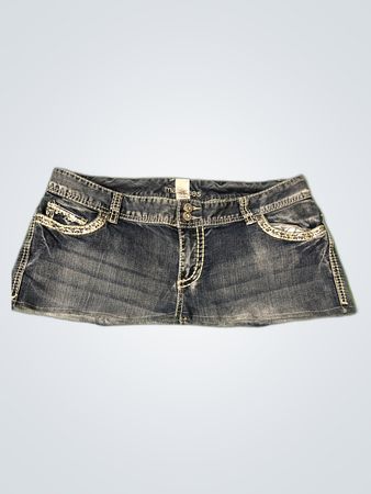 Maurices Denim Mini Skirt