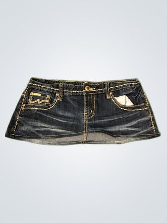 Maurices Denim Mini Skirt