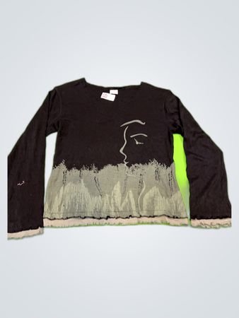 Blanche Parts Long Sleeve Graphic T-Shirt