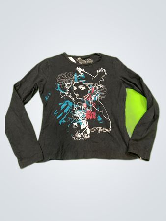 Oxyboni Artygraph Graphic Long Sleeve T-Shirt