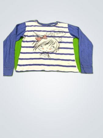 Inextenso Printed Long-Sleeve Kids T-Shirt