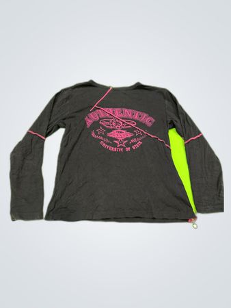 Authentic University of Sing Long Sleeve Graphic T-Shirt