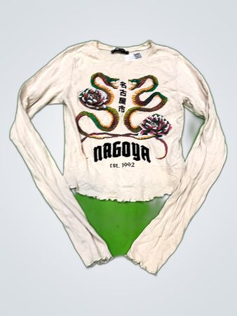 FUBU Long Sleeve Graphic T-Shirt