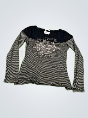 Calvin Klein Off-The-Shoulder Long Sleeve Top