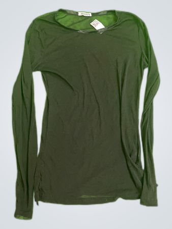 Exquisite Sheer Long Sleeve Blouse