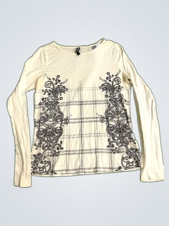 H&M Long Sleeve Printed T-Shirt