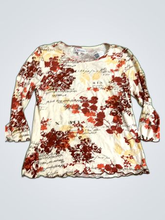 Armand Thiéry Affinités Printed Long Sleeve Blouse