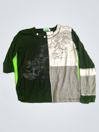 Morrisseau Long Sleeve Printed Top