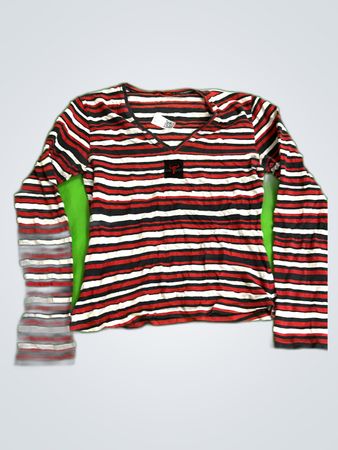 Pase Striped Long Sleeve Top