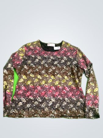 Long-Sleeve Floral Top
