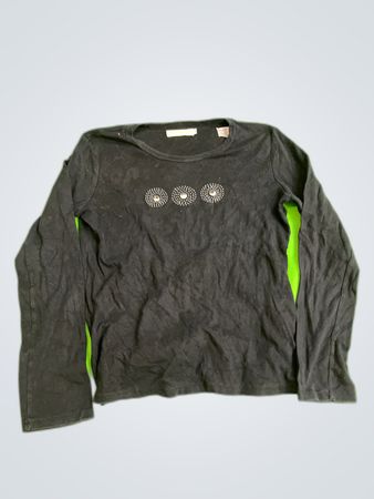 Coachella Long Sleeve Black T-Shirt