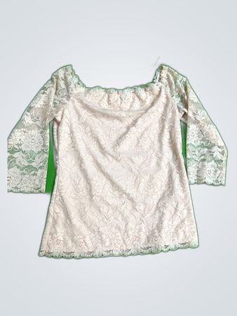 Unbranded Lace Off-Shoulder Blouse