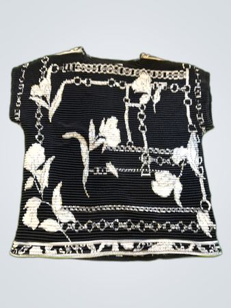 Topshop Printed Chain Blouse