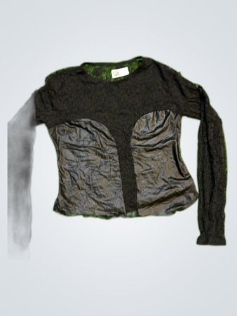 Black Long-Sleeve Top