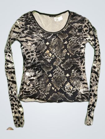 Gerry Weber Snake Print Long Sleeve Blouse