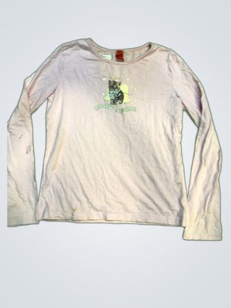Sleep Angel Graphic Long Sleeve Shirt