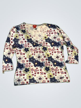 s.Oliver Floral Printed Blouse