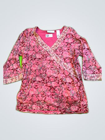 JH Collectibles Floral Printed Blouse