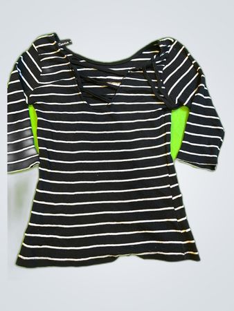 Striped Off-The-Shoulder Top