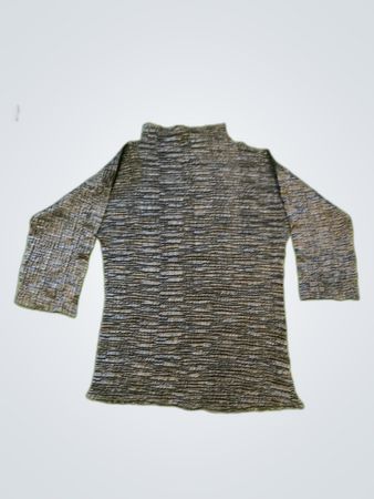 Olsen Collection Gray Turtleneck Knit Top