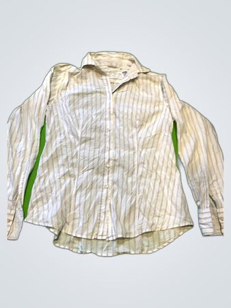 Caliban Striped Button-Up Shirt