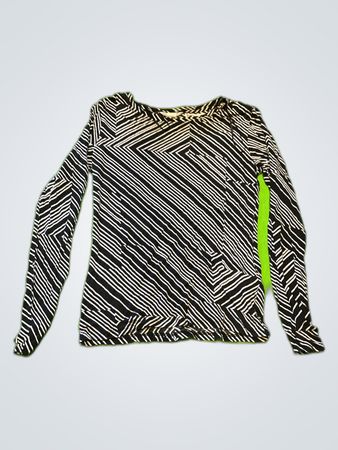 H&M Striped Long Sleeve Top