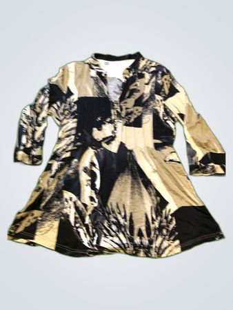 Marks & Spencer Printed Long Sleeve Blouse