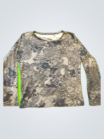 St. John's Bay Printed Long-Sleeve Blouse