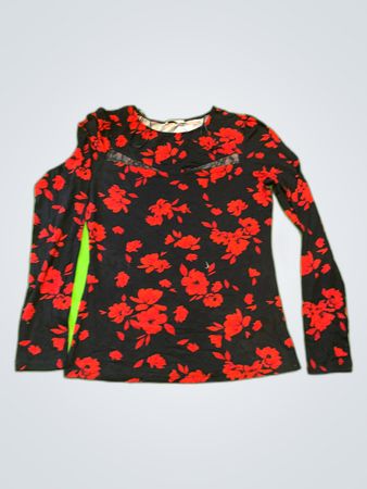 Orsay Printed Floral Long Sleeve Blouse