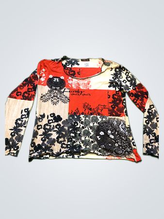 Julie Guerlande Printed Blouse