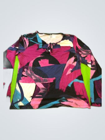 Christian Lacroix Printed Long-Sleeve Blouse