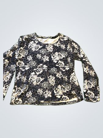 Unbranded Printed Long-Sleeve Blouse
