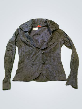 Laura di Sarpi Crinkled Blazer