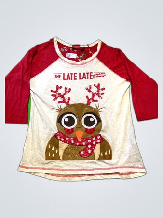 Late Late Toy Show Christmas Owl Long Sleeve T-Shirt